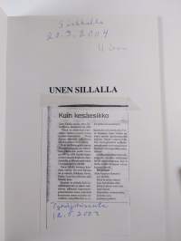 Unen sillalla : runoja (signeerattu, tekijän omiste)
