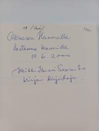 Rinkeplummi Raunistulast : turunmurteisia muistikuvia vuosisadan alun Turusta ja Maarian Raunistulasta ja vähän muualta ja muustakin (signeerattu, tekijän omiste)