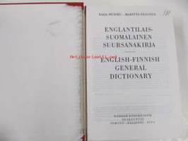 Englantilais-suomalainen suursanakirja / English-Finnish General Dictionary