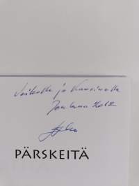 Pärskeitä : Kohtaamisia maailmalla (signeerattu, tekijän omiste)