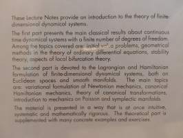 Mathematical Physics 1, Dynamical Systems and Classical Mechanics