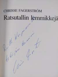 Ratsutallin lemmikkejä (signeerattu, tekijän omiste)