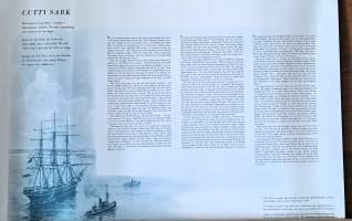 Adolf Bockin (1890–1968) Cutty Sark.offset-litografia 1964  koko 43x60 cm