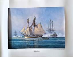 Adolf Bock (1890–1968)  Amphion.offset-litografia 1964  koko 43x60 cm painokuva