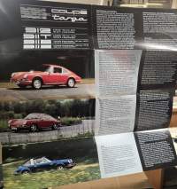 Porsche 912, 911 T, 911 E ja 911 S myyntiesite 8,68. Alkuperäinen.