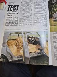 Rolls Royce 1975 myyntiesite. Oy  suomen autoteollisuus ab.