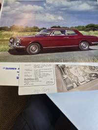 Rolls Royce 1975 myyntiesite. Oy  suomen autoteollisuus ab.