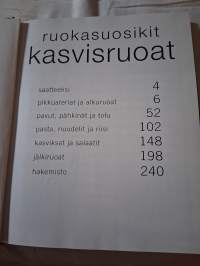 RUOKASUOSIKIT/ KASVIS RUUAT.  LOVE FOOD KIRJAT.  Yli 100 hyvää ohjetta
