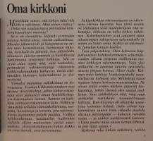 Meidän kirkkomme: seurakuntien paimenet kertovat kirkoistaan. ( kirkot, kirkkotaide, arkkitehtuuri, seurakunnat )