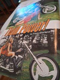 Scanbike N.o 6 / 2000.Ruotsin kielinen, Pohjoismaihin suunnattu moottoripyörä lehti.Mainoksia  pyörien ja  varaosien  myyntipaikoista.