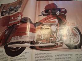 EASYRIDERS, huhtikuu 1993, Moottoripyörä lehti. Paljon tietoa/ mainoksia mistä voi varaosia. erikoisöljyjä, pyöräilyyn sopivia vaatteita tilata.