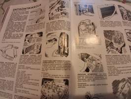 Mobilisti 6/ 1992. Lehti vanhojen autojen harrastajille. Japsi -ja golf autoja.Austraalialainen Valiant. Paljon kuvia . Bussin kuljettajatkin tuntee kuvassa