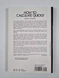 How to calculate quickly
