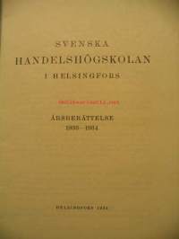 Svenska handelshögskolan i Helsingfors Årsberättelse 1933-1934