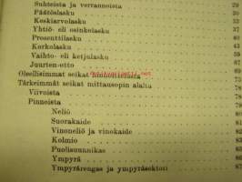Laskuesimerkkejä Ammatti ja teollisuuselämään sovellettuja laskuesimerkkejä Yleisvihko ammatti- ja käsityöläiskoulujen sekä kansakoulujen jatkoluokkien tarpeeksi...