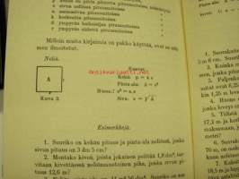 Laskuesimerkkejä Ammatti ja teollisuuselämään sovellettuja laskuesimerkkejä Yleisvihko ammatti- ja käsityöläiskoulujen sekä kansakoulujen jatkoluokkien tarpeeksi...