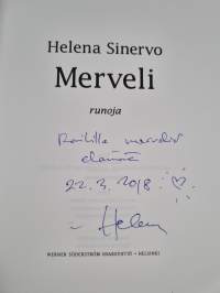 Merveli : runoja (signeerattu, tekijän omiste)