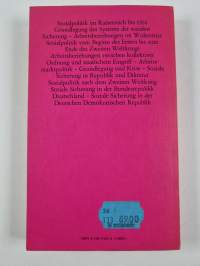 Geschichte der deutschen Sozialpolitik (1880-1980) : soziale Sicherung und kollektives Arbeitsrecht