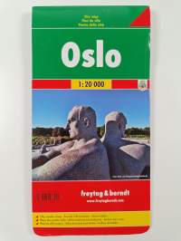 Oslo : Stadtplan = Bykart = Plattegrond =  City map = Plan de ville = Pianta della città, 1:20 000