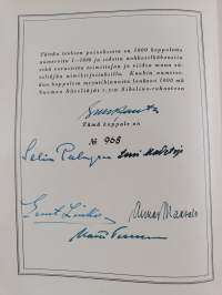 Suomen säveltäjiä : Puolentoista vuosisadan ajalta (signeerattu, numeroitu)