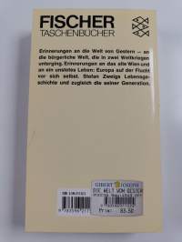 Die Welt von Gestern : Erinnerungen eines Europäers