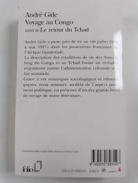 Voyage au Congo - suivi de Le retour du Tchad : carnets de route