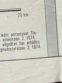 Suomen tiekartta alue 25