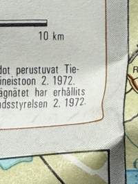 Suomen tiekartta alue 9