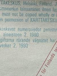 Suomen tiekartta GT alue 4