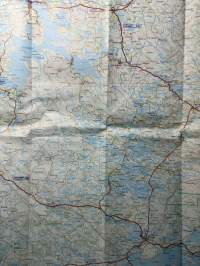 Suomen tiekartta GT alue 13