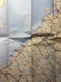 Etelä Suomi autoilijan tiekartta