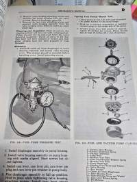 Willys  trucks ja station wagons mechanics manual. 1955