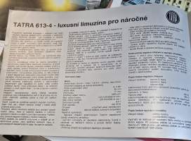 Tatra  613 -4 limousines myyntiesite.