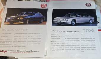 Tatra  T 700 myyntiesite. 2 kpl