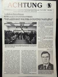 Achtung nr 5 (2/1994) Veljesapu-Perinneyhdistys ry:n jäsen ja tiedotuslehti