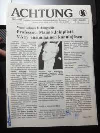 Achtung nr 11 (2/1996) Veljesapu-Perinneyhdistys ry:n jäsen ja tiedotuslehti