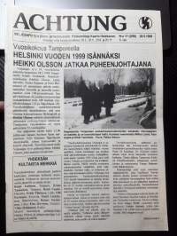 Achtung nr 17 (2/1998) Veljesapu-Perinneyhdistys ry:n jäsen ja tiedotuslehti
