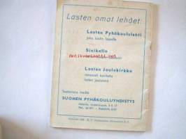 Pyhäkouluvihko  5    raamattuaiheista  kuvaa