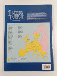 Uusi Euroopan tiekartasto : kaupunkikartat: Lontoo, Pariisi, Rooma, Madrid, Wien ja 40 muuta Euroopan suurkaupunkia