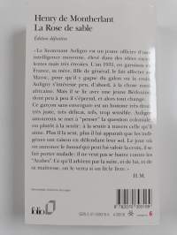 La rose de sable, edition definitive