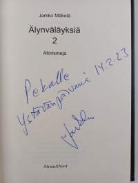 Älynväläyksiä 2 (signeerattu, tekijän omiste)