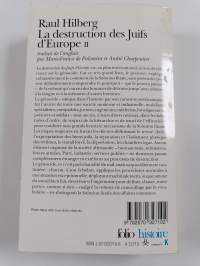 La destruction des Juifs d'Europe