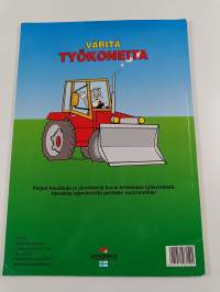 Väritä työkoneita