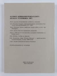 Suomen kirkkohistoriallisen seuran vuosikirja Finska kyrkohistoriska samfundets årskrift. 1987 : 77