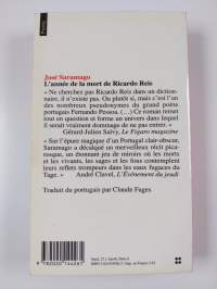 L'année de la mort de Ricardo Reis - roman
