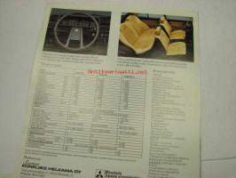 Mitsubishi Lancer 1200 GL, 1400 GL, 1400 GLX 1981 -myyntiesite