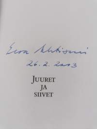 Juuret ja siivet (signeerattu)
