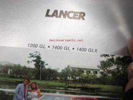 Mitsubishi Lancer 1200 GL, 1400 GL, 1400 GLX 1981 -myyntiesite