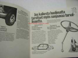 Peugeot ennakkoturvallisuus -myyntiesite