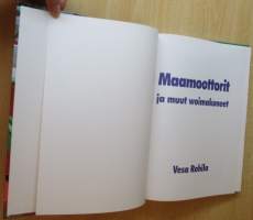 Maamoottorit ja muuta woimakoneet